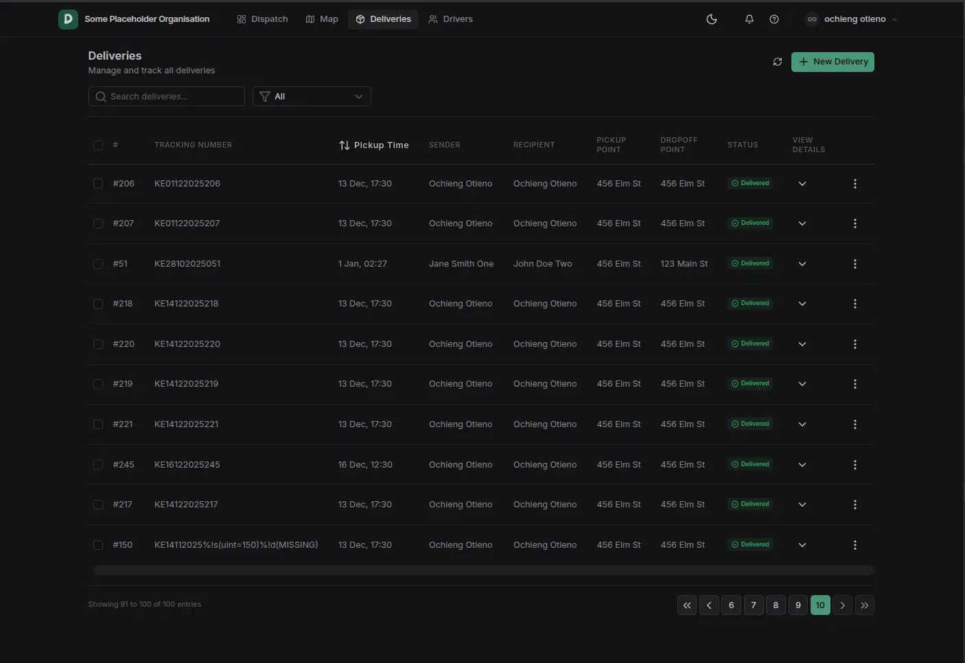 delivery reports image